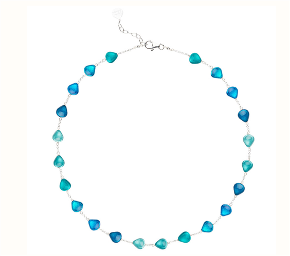 Collana Rosso Prezioso Donna Semino d'Amore in Argento GC00484SE/B GRAN BLUE - GC00484SE/B GRAN BLUE